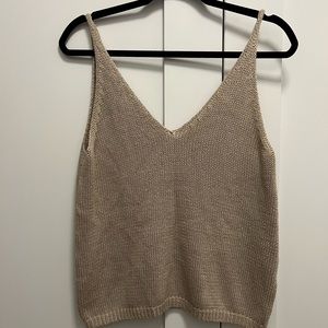 KNIT TANK TOP